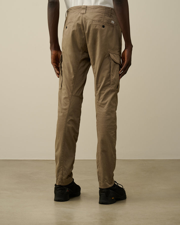 C.P. Company stretch cargo broek-Buitenstof: 98% katoen, 2% elastaan ​​/ spandex-HEREN BROEKEN-Beige