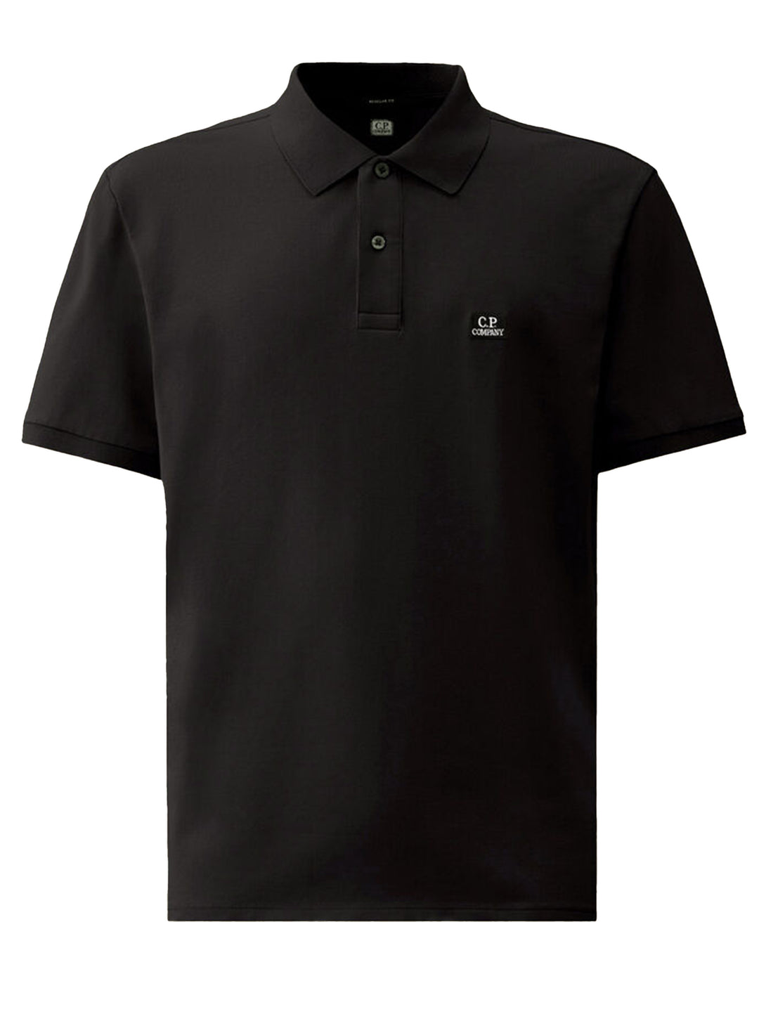 C.P. Company Stretch Piquet Polo – Blauw-95% katoen, 5% elastaan-HEREN POLO'S & T-SHIRTS-Blauw