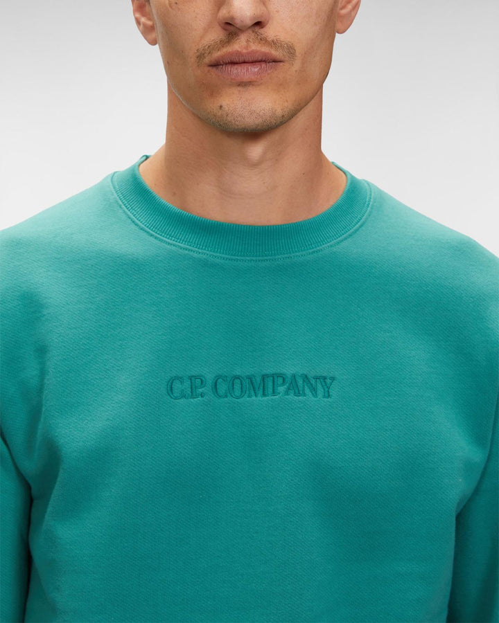 C.P. Company sweatshirt-100% katoen-HEREN TRUIEN & VESTEN-Groen