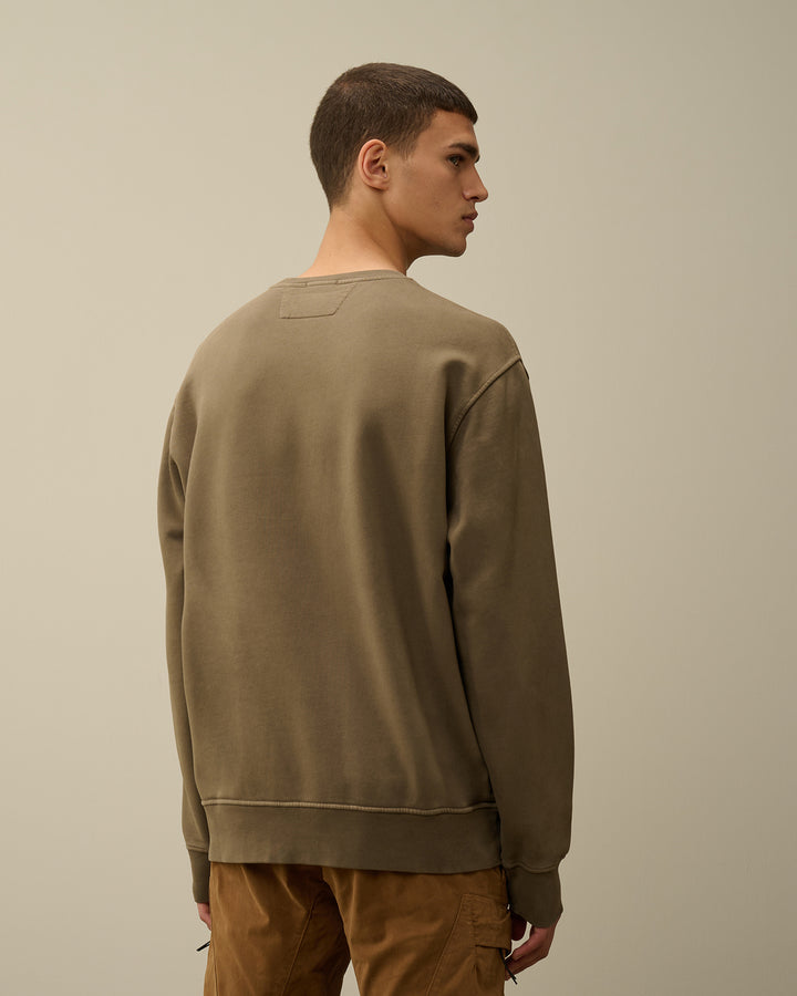 C.P. Company sweatshirt groen-100% Katoen-HEREN TRUIEN & VESTEN-Groen