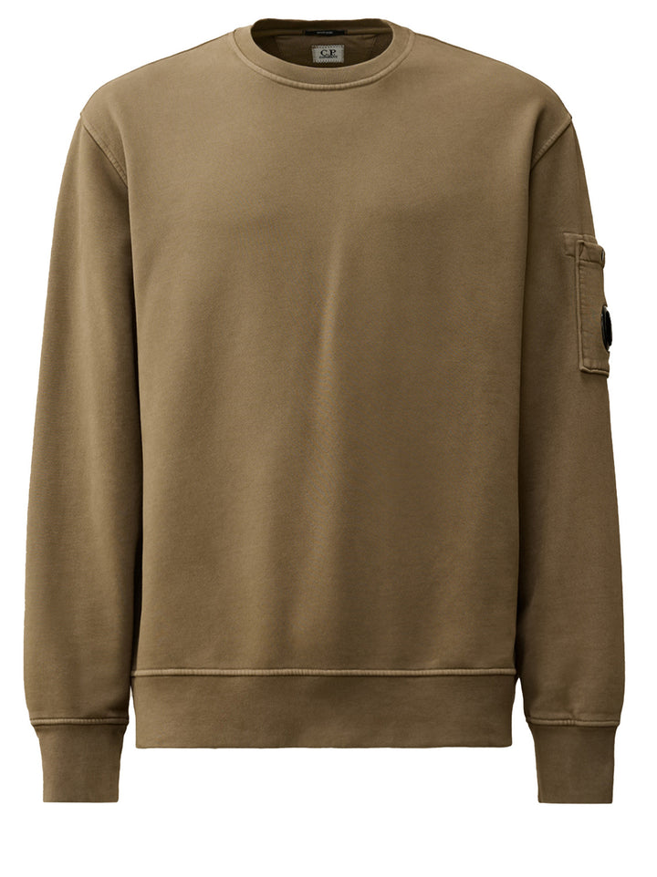 C.P. Company sweatshirt groen-100% Katoen-HEREN TRUIEN & VESTEN-Groen