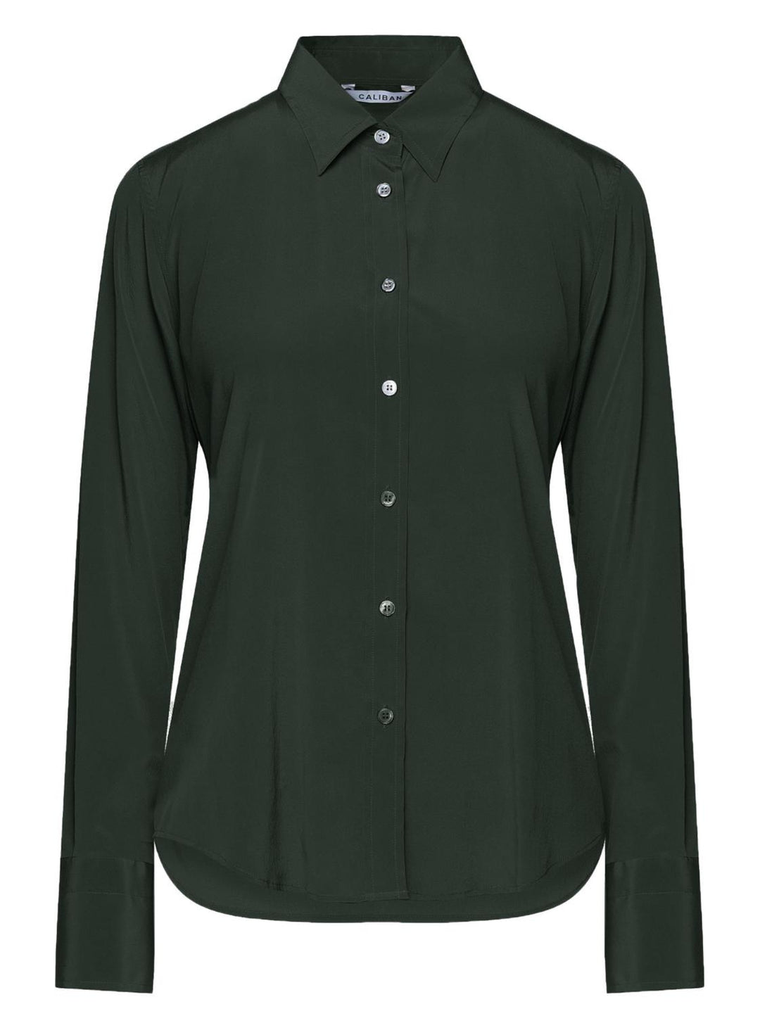 Caliban blouse-100% katoen-DAMES TOPS & BLOUSES-Groen