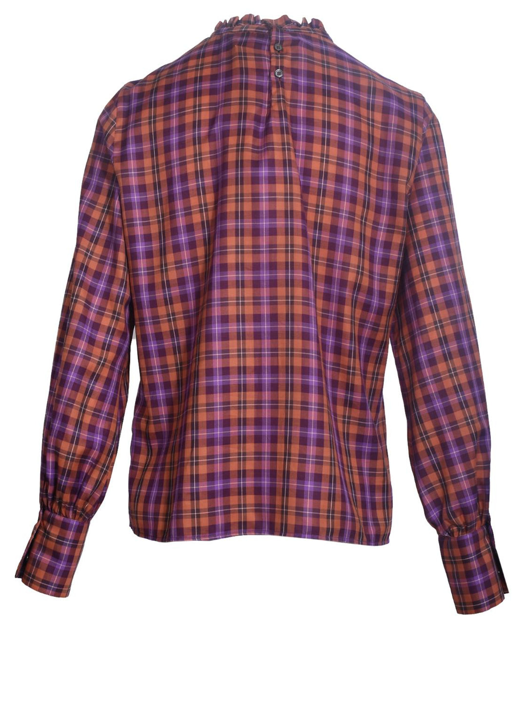 Caliban blouse-52% katoen, 48% lyocell-DAMES TOPS & BLOUSES-Paars