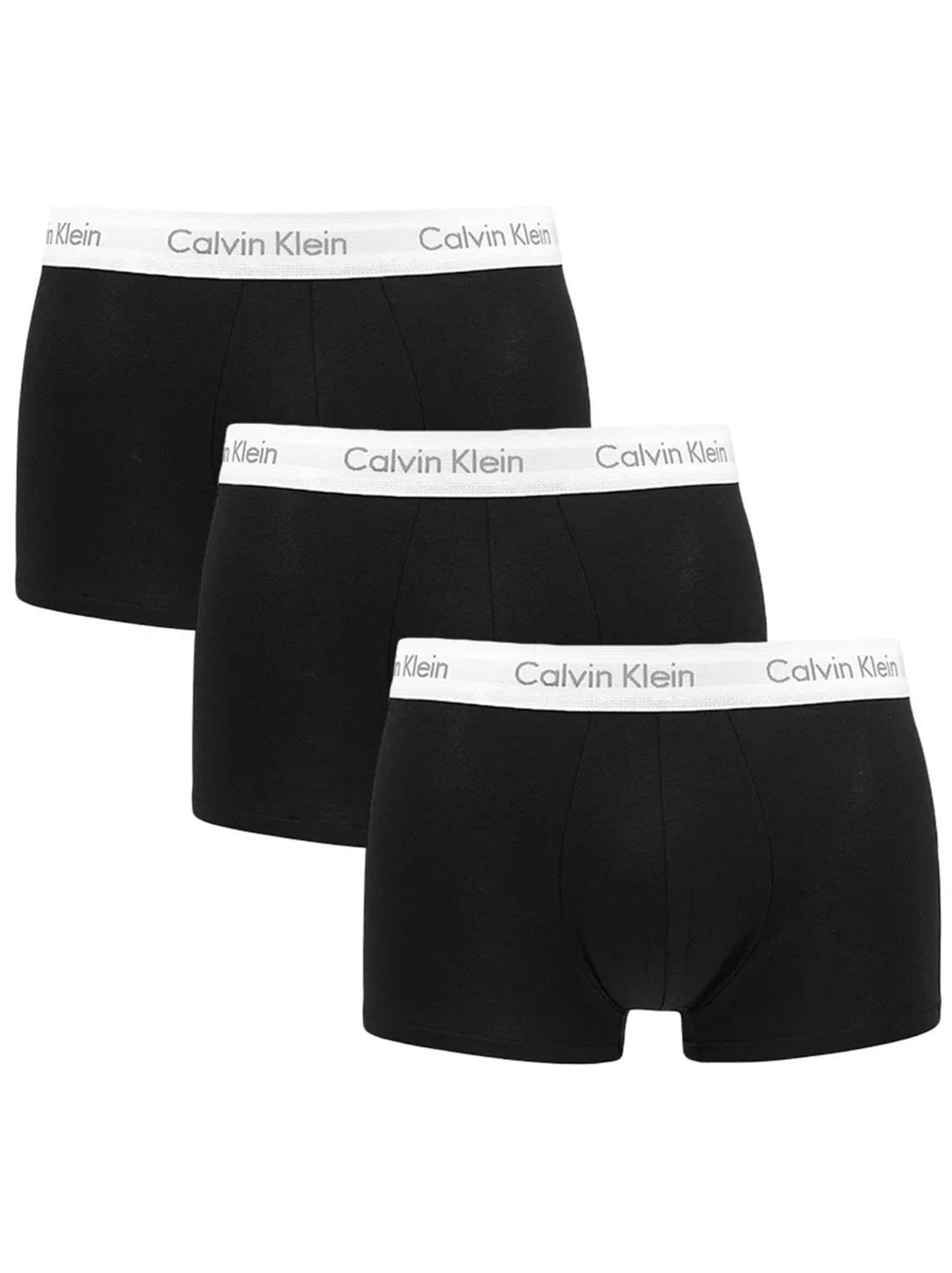 Calvin Klein 3-pack grote maat-95% katoen 5% elastaan-HEREN ONDER- EN BADMODE-Zwart