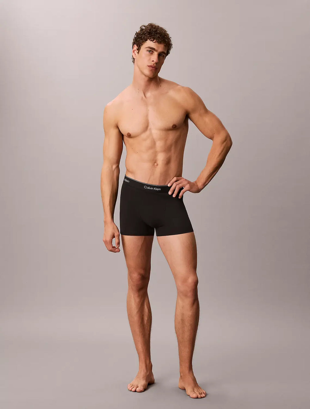 Calvin Klein Icon Trunks 5-Pack Relaxed – Zwart-HEREN ONDERMODE-Zwart