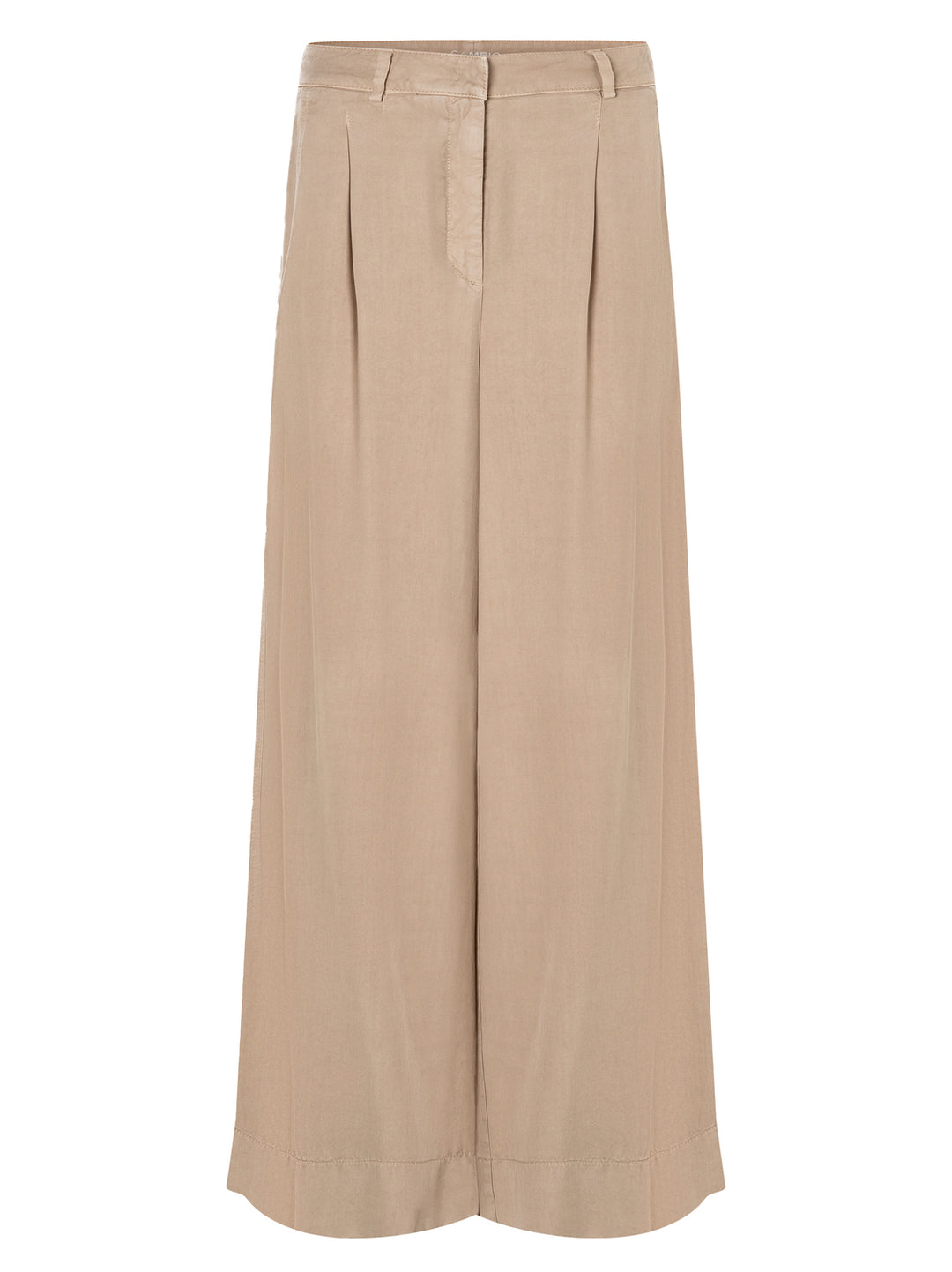 Cambio adelice peanut creme pantalon-100% Lycocell-DAMES BROEKEN-Beige