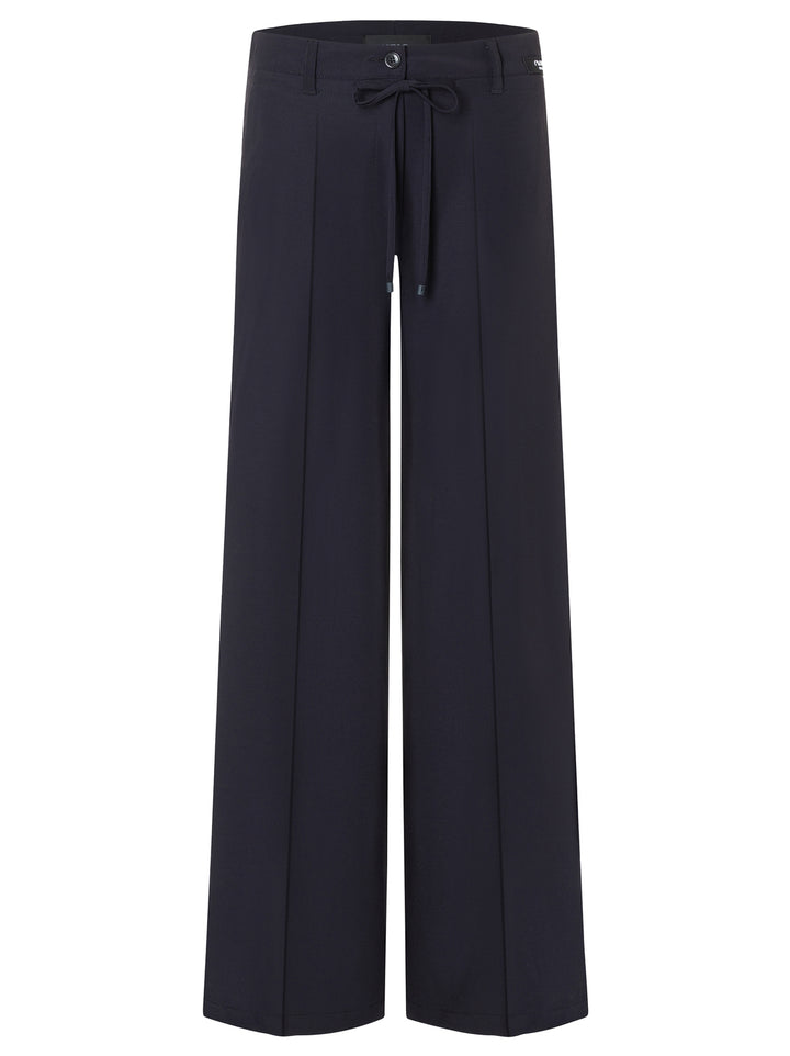  Cambio Adrienne Pantalom - Blauw-73% polyamide, 27% elastaan-DAMES BROEKEN-Blauw