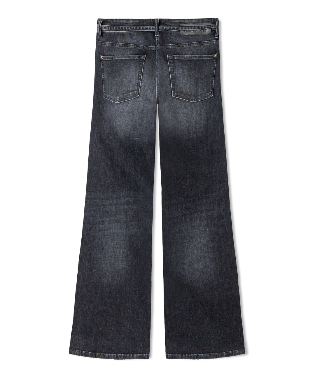 Cambio Aimee Wide Leg Jeans – Zwart-97% katoen, 3% elastaan-DAMES BROEKEN-Zwart