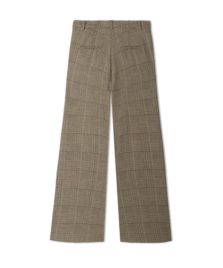 Cambio Alexis Pantalon – Bruin-61% polyester, 28% viscose, 11% wol, 2% elastaan-DAMES BROEKEN-Bruin