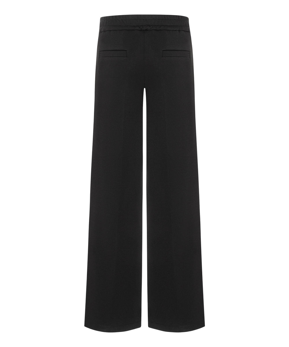 Cambio Amelia Galon – Zwart-47% polyamide, 44% viskose, 9% elasthaan-DAMES BROEKEN-Zwart