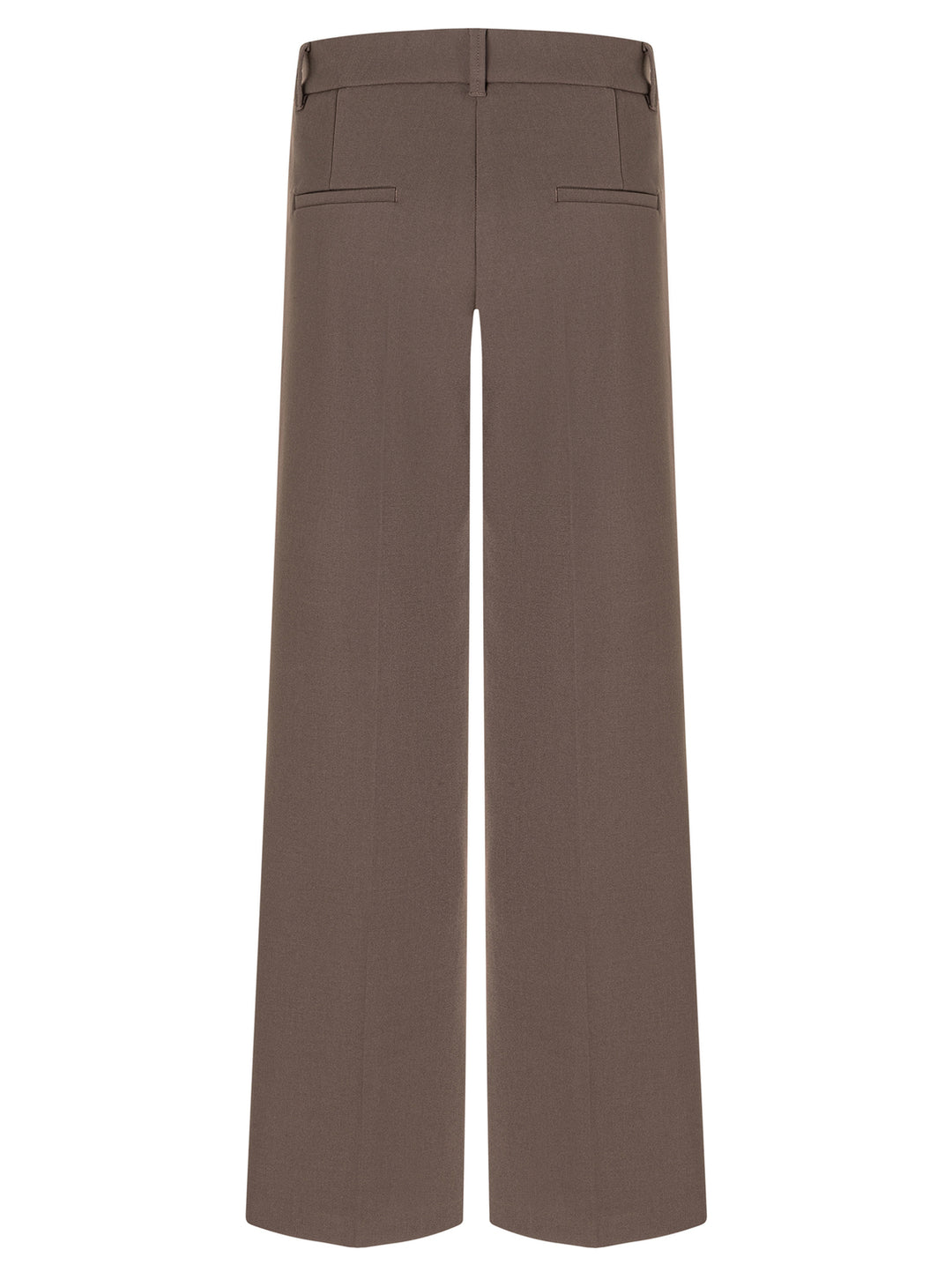 Cambio Amelie Pantalon – Bruin-63% polyester, 27% viscose, 7% katoen, 3% elastaan-DAMES BROEKEN-Bruin