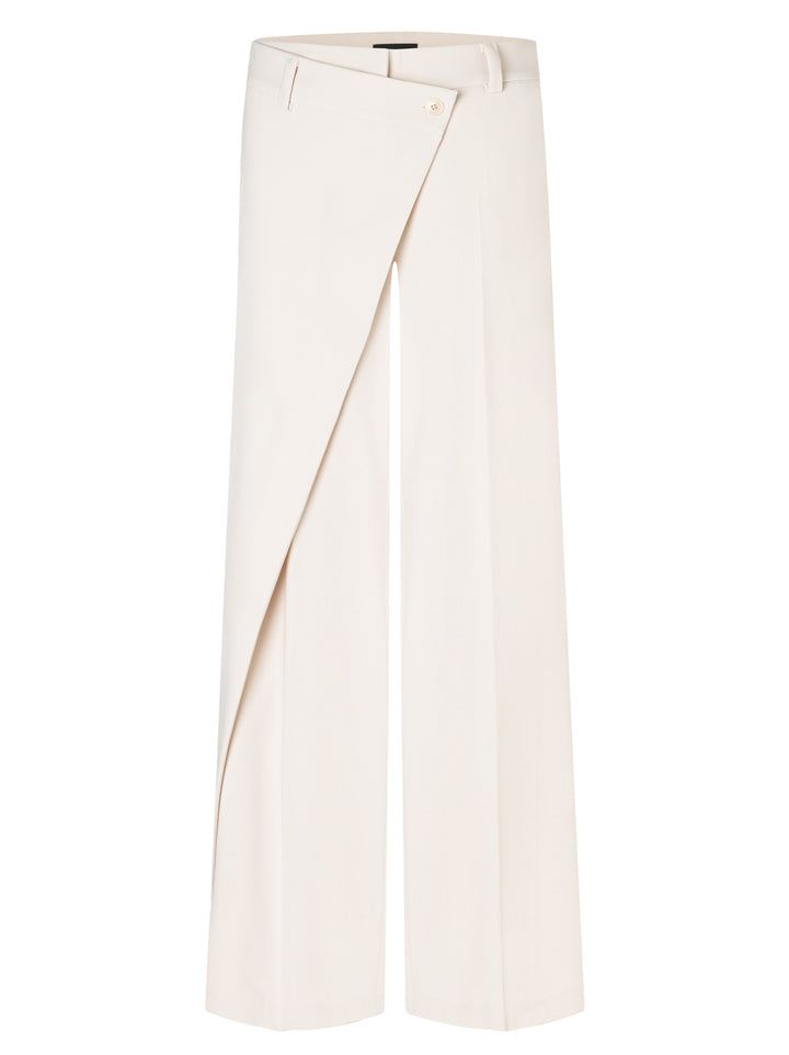 Cambio – Anais Wrap Front Pantalon Room-90% polyester, 10% polyurethaan-DAMES BROEKEN-Room