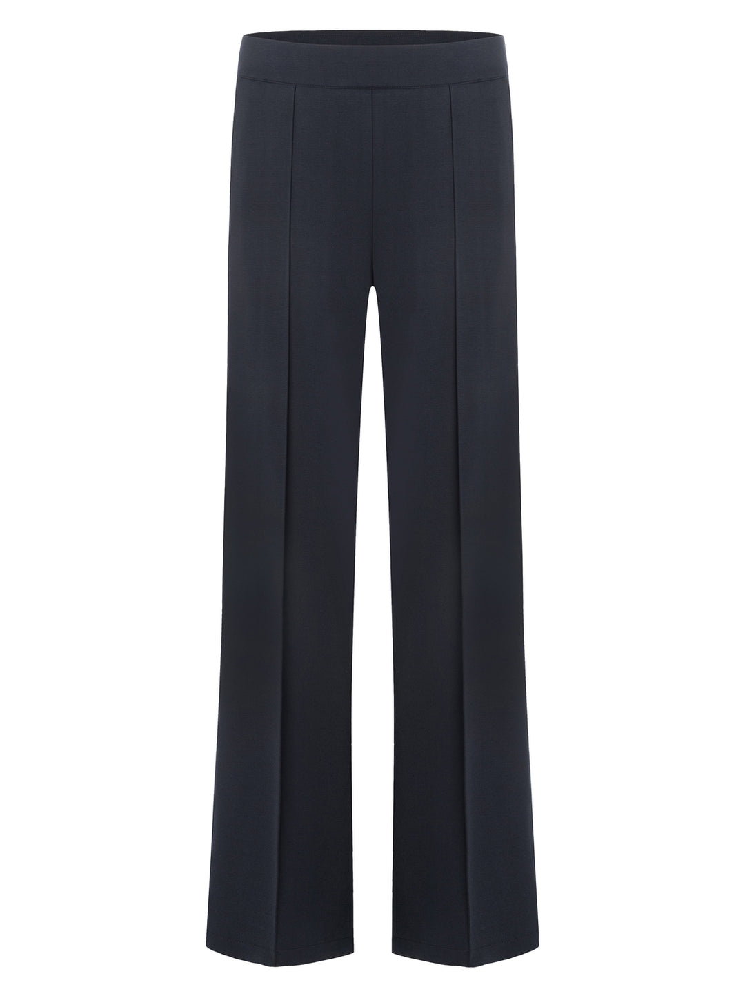 Cambio Ava broek Dark Navy-67% Viscose<br />29% Polyamide<br />4% Elastaan-DAMES BROEKEN-Blauw