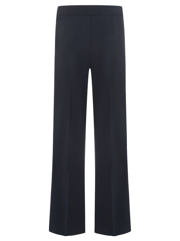 Cambio Ava broek Dark Navy-67% Viscose<br />29% Polyamide<br />4% Elastaan-DAMES BROEKEN-Blauw