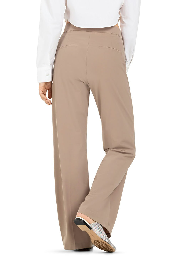 Cambio ava caribou hazel-75% Polyamide<br />25% Elastaan-DAMES BROEKEN-Bruin