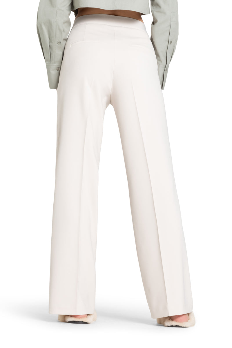 Cambio Ava Pantalon – Beige-90% polyester, 10% polyurethan -DAMES BROEKEN-Beige
