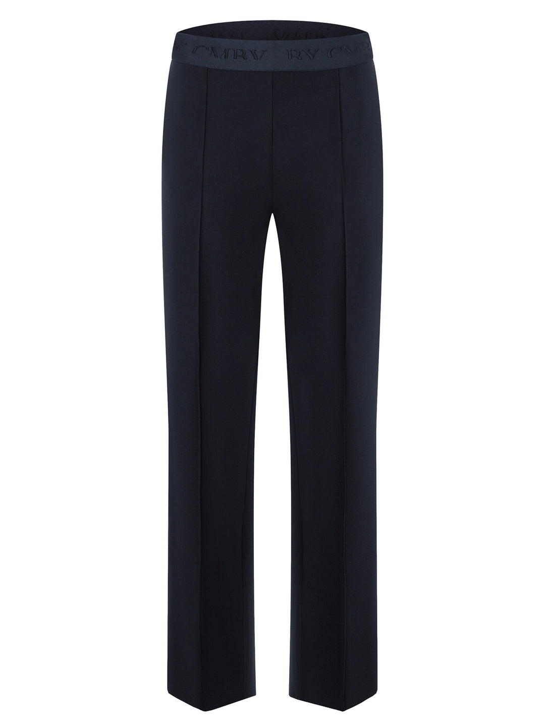 Cambio – Ava Pantalon Blauw-92% polyester, 8% Polyurethaan-DAMES BROEKEN-Blauw