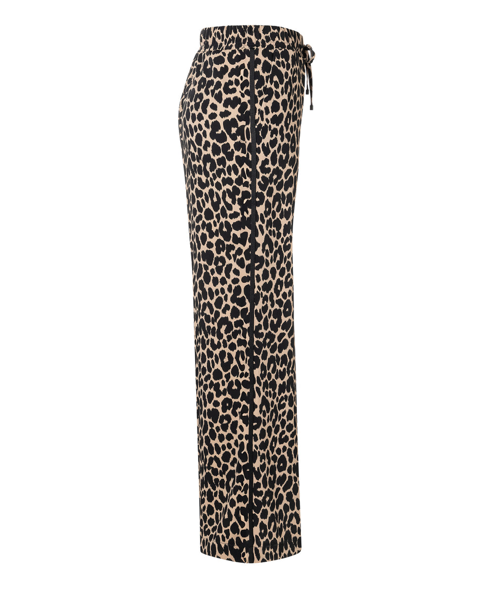 Cambio Avril black leo-100% Polyester-DAMES BROEKEN-Zwart