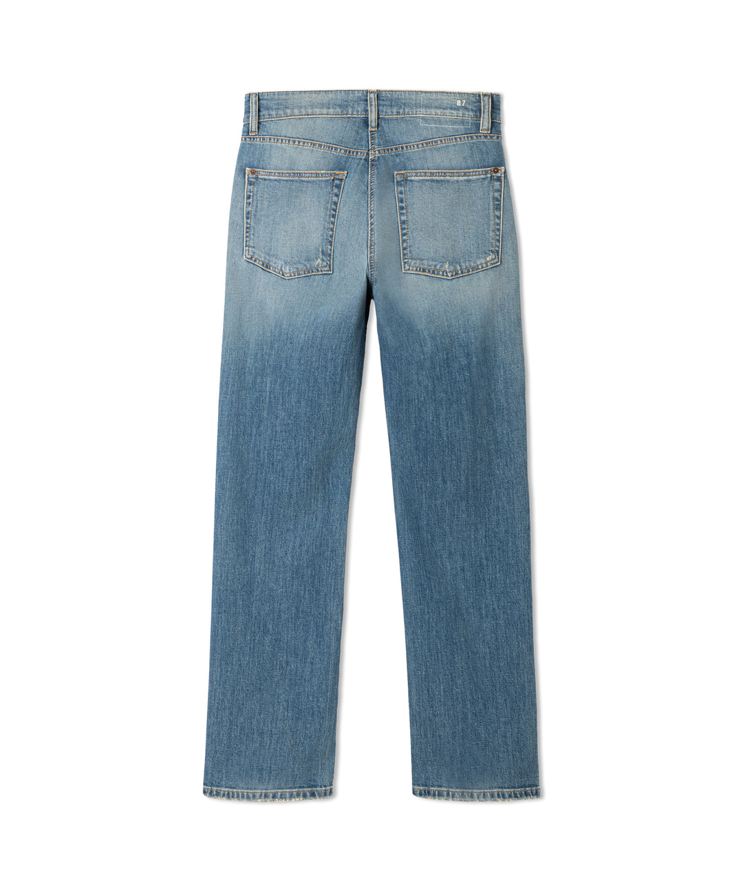 Cambio Baggy jeans – Blauw-98% katoen, 2% elastaan-DAMES BROEKEN-Blauw