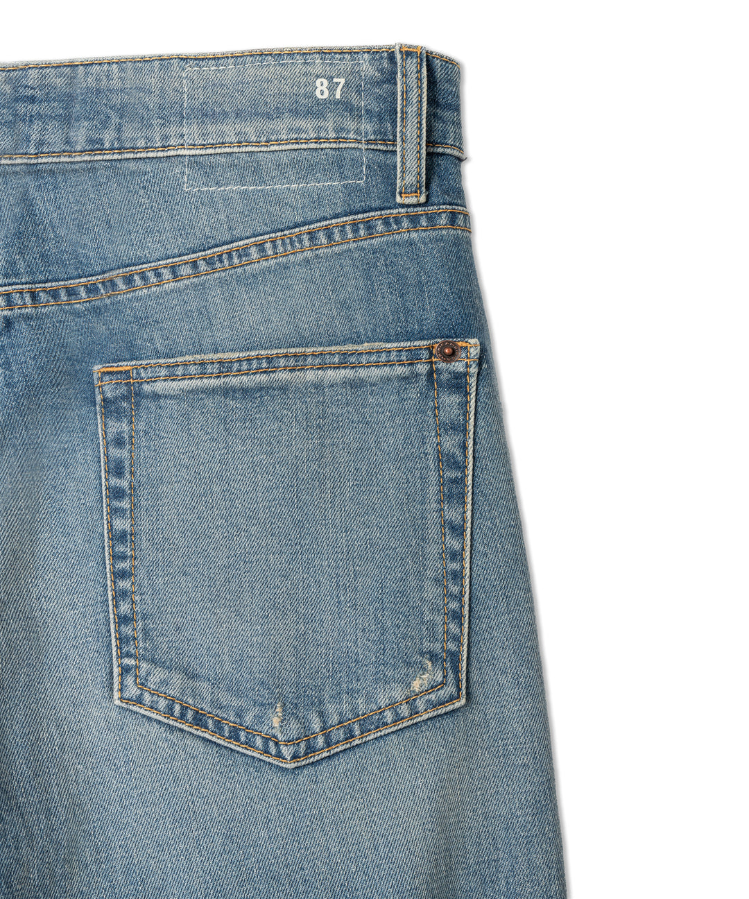 Cambio Baggy jeans – Blauw-98% katoen, 2% elastaan-DAMES BROEKEN-Blauw