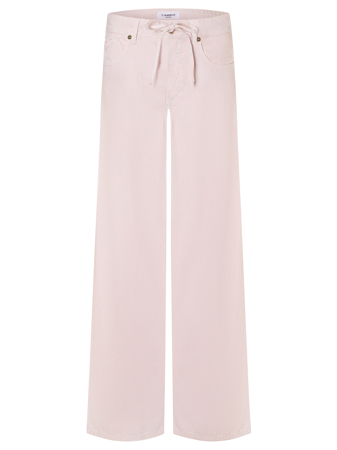 Cambio Baggy jeans – Roze-60% lyocell, 27% katoen, 13% linnen-DAMES BROEKEN-Roze