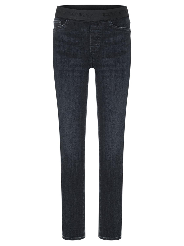 Cambio broek Philia-81% katoen, 11% lyocell, 6% elastomultiester, 2% elasthaan-DAMES BROEKEN-Zwart