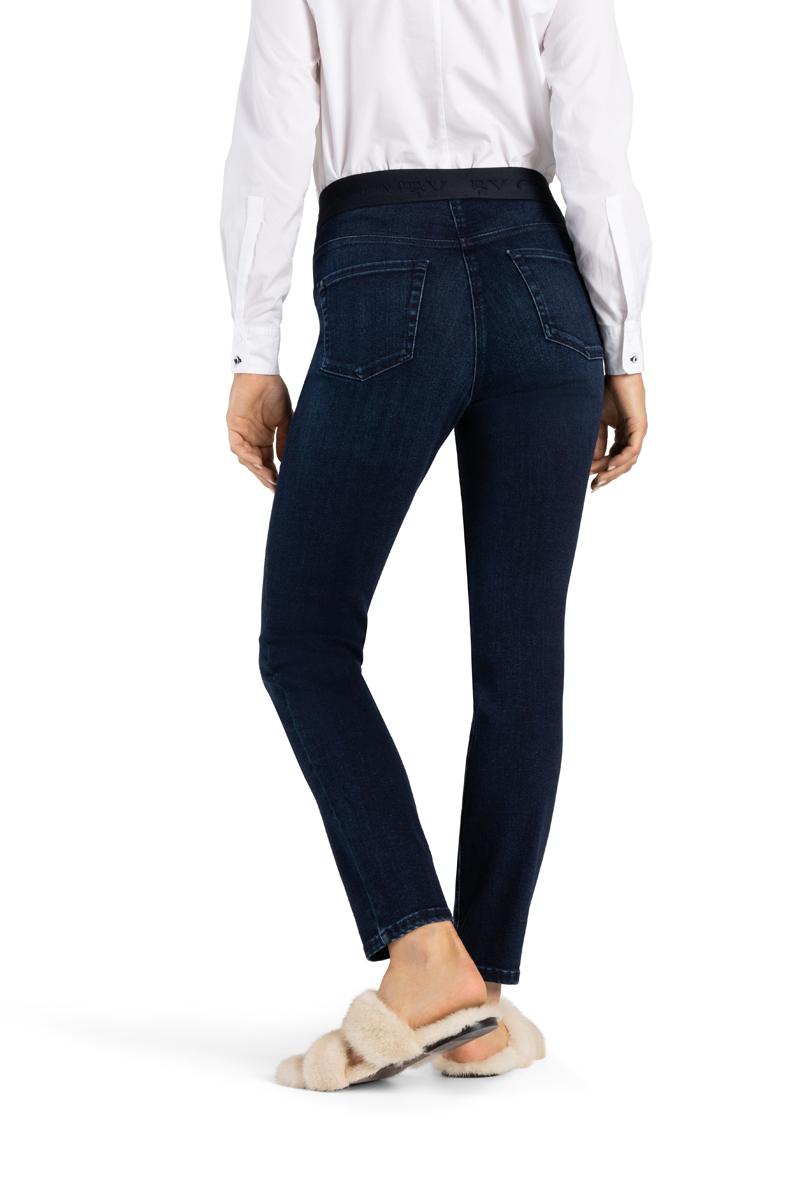 Cambio broek PHILLA-81% katoen, 11% lyocell, 6% elastomultiester, 2% elasthaan-DAMES BROEKEN-Blauw