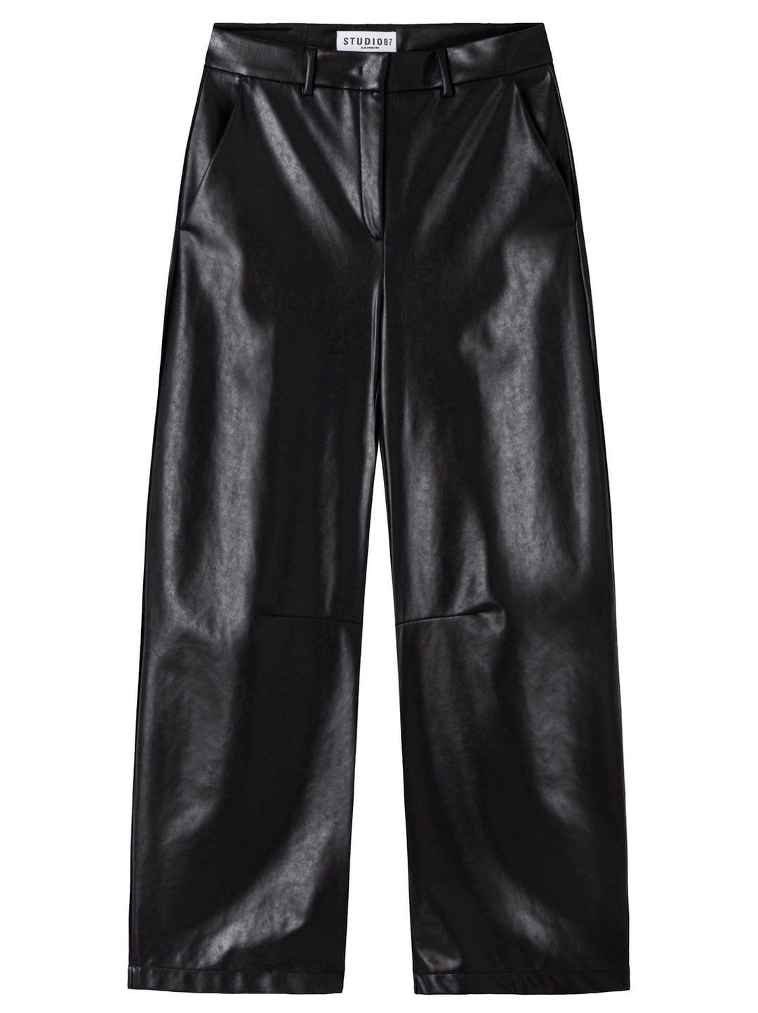 Cambio Edita Pantalon – Zwart-50% polyurethaan, 50% polyamide-DAMES BROEKEN-Zwart