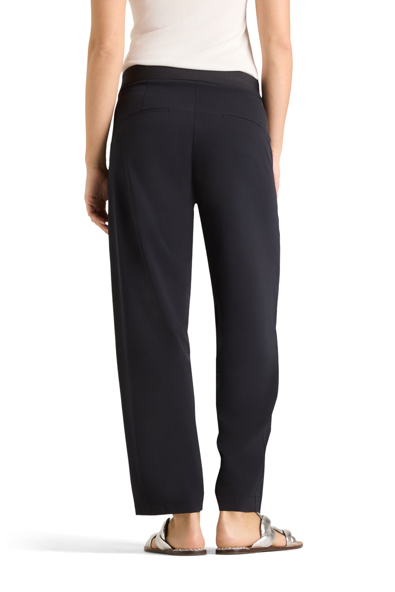 Cambio Elena Pantalon – Blauw-82% polyester, 18% elastaan-DAMES BROEKEN-Blauw