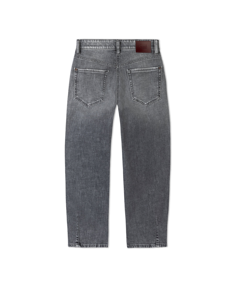 Cambio Elin Barrel Jeans – Zwart-98% katoen, 2% elastaan-DAMES BROEKEN-Zwart