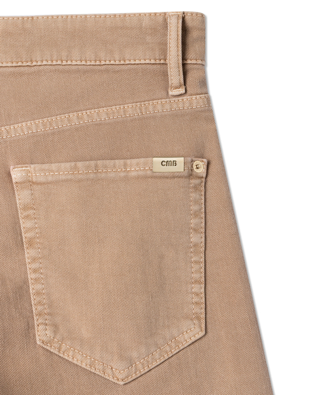 Cambio Elin Jeans – Beige-92% katoen, 6% elastomultiester, 2% elastaan-DAMES BROEKEN-Beige
