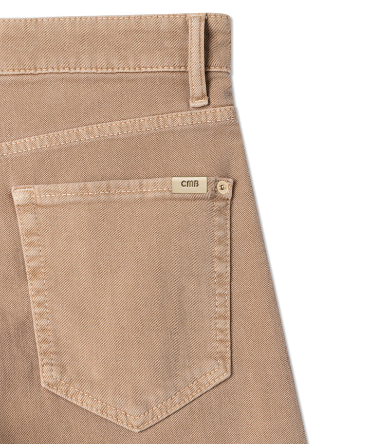 Cambio Elin Jeans – Beige-92% katoen, 6% elastomultiester, 2% elastaan-DAMES BROEKEN-Beige