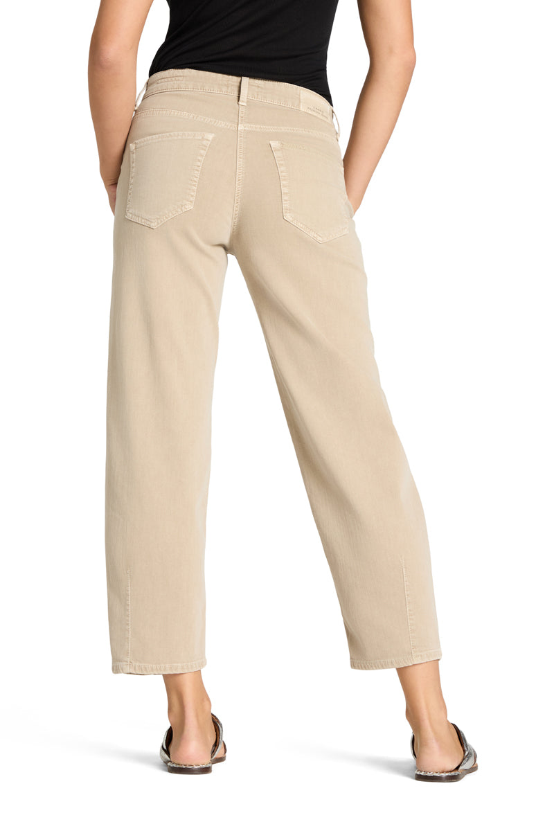 Cambio Elin Jeans – Beige-94% katoen, 4% elastomultiester 2% elastaan-DAMES BROEKEN-Beige