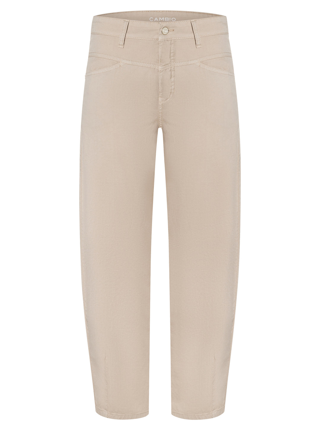 Cambio Elin jeans – Beige-97% katoen, 3% elastaan-DAMES BROEKEN-Beige