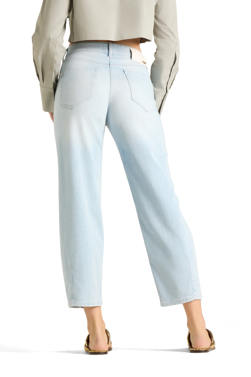 Cambio Elin Jeans – Blauw-92% katoen, 6% elastisch polyamide, 2% elastaan-DAMES BROEKEN-Blauw
