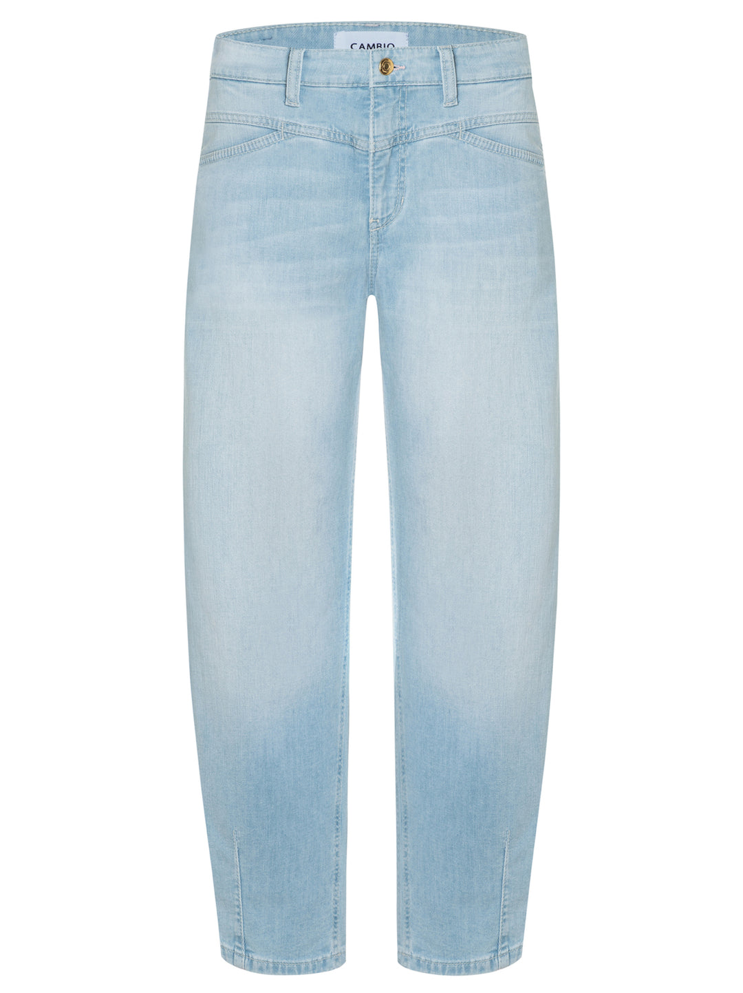 Cambio Elin Jeans – Blauw-92% katoen, 6% elastisch polyamide, 2% elastaan-DAMES BROEKEN-Blauw