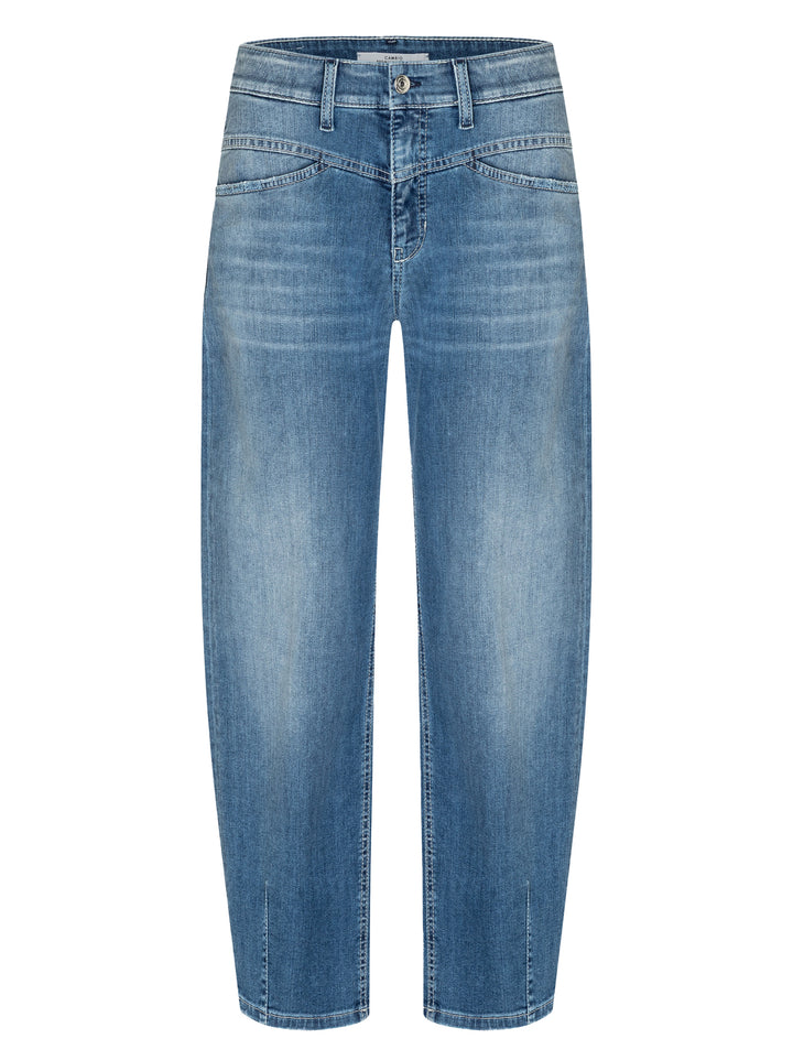 Cambio Elin Jeans – Blauw-92% katoen, 6% elastomultiester, 2% elastaan-DAMES BROEKEN-Blauw