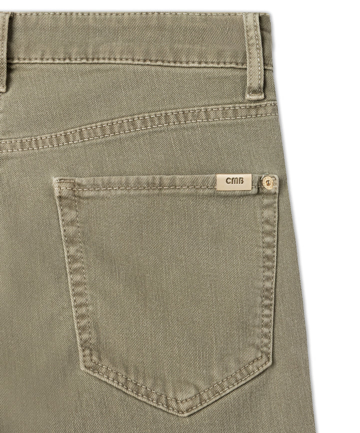 Cambio Elin Jeans – Groen-92% katoen, 6% elastomultiester, 2% elastaan-DAMES BROEKEN-Groen