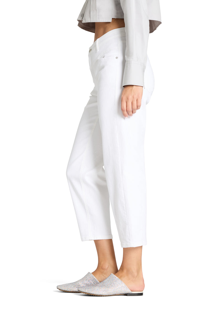 Cambio Elin Jeans – Wit-92% katoen, 6% elastisch polyamide, 2% elastaan-DAMES BROEKEN-Wit