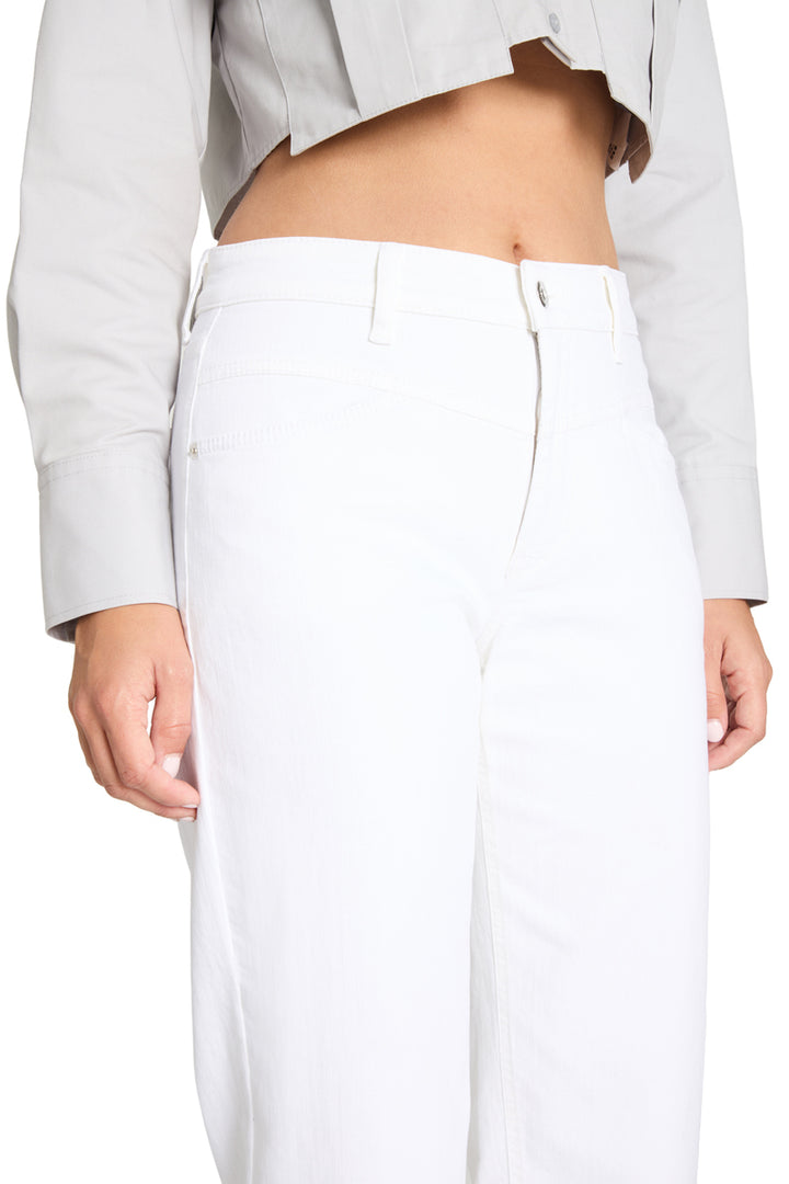 Cambio Elin Jeans – Wit-92% katoen, 6% elastisch polyamide, 2% elastaan-DAMES BROEKEN-Wit