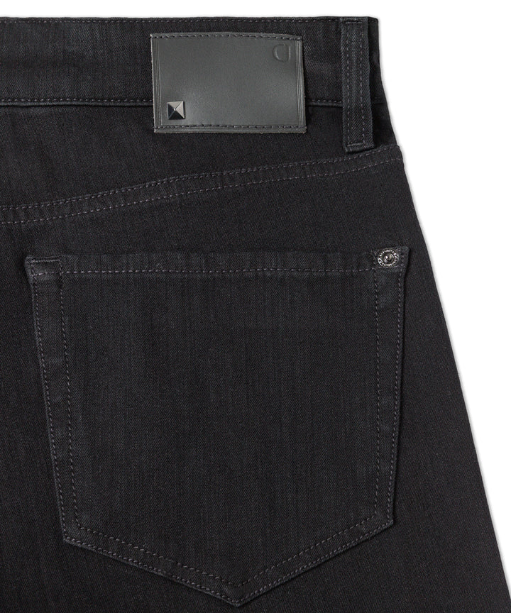 Cambio Elin Jeans – Zwart-77% katoen, 18% polybutyleentereftalaat, 5% elastaan -DAMES BROEKEN-Zwart