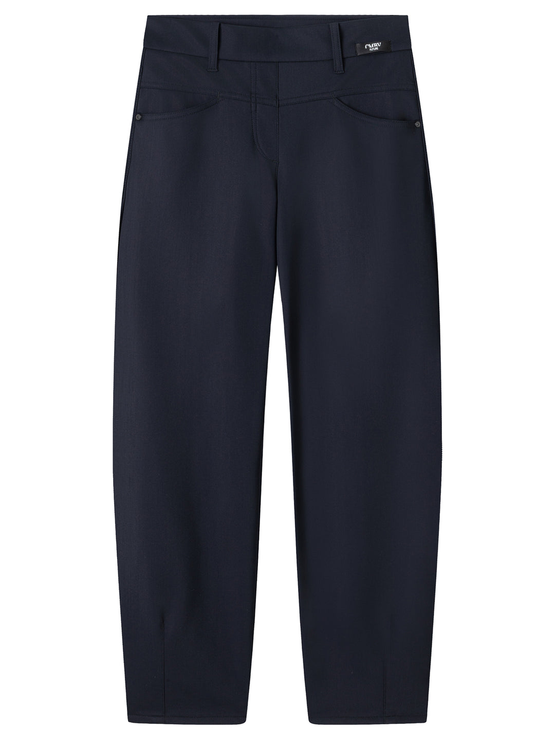 Cambio Elin Jogg Pantalon – Blauw-73% polyamide, 27% elastaan-DAMES BROEKEN-Blauw