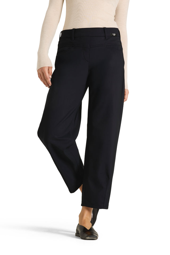 Cambio Elin Jogg Pantalon – Blauw-73% polyamide, 27% elastaan-DAMES BROEKEN-Blauw