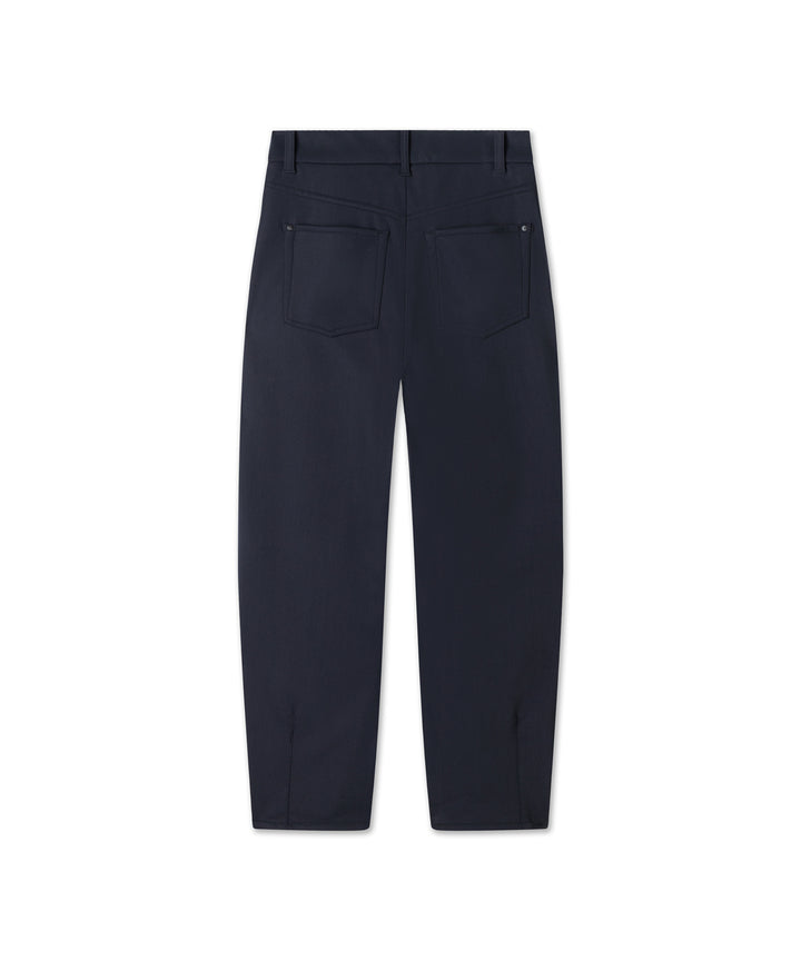 Cambio Elin Jogg Pantalon – Blauw-73% polyamide, 27% elastaan-DAMES BROEKEN-Blauw