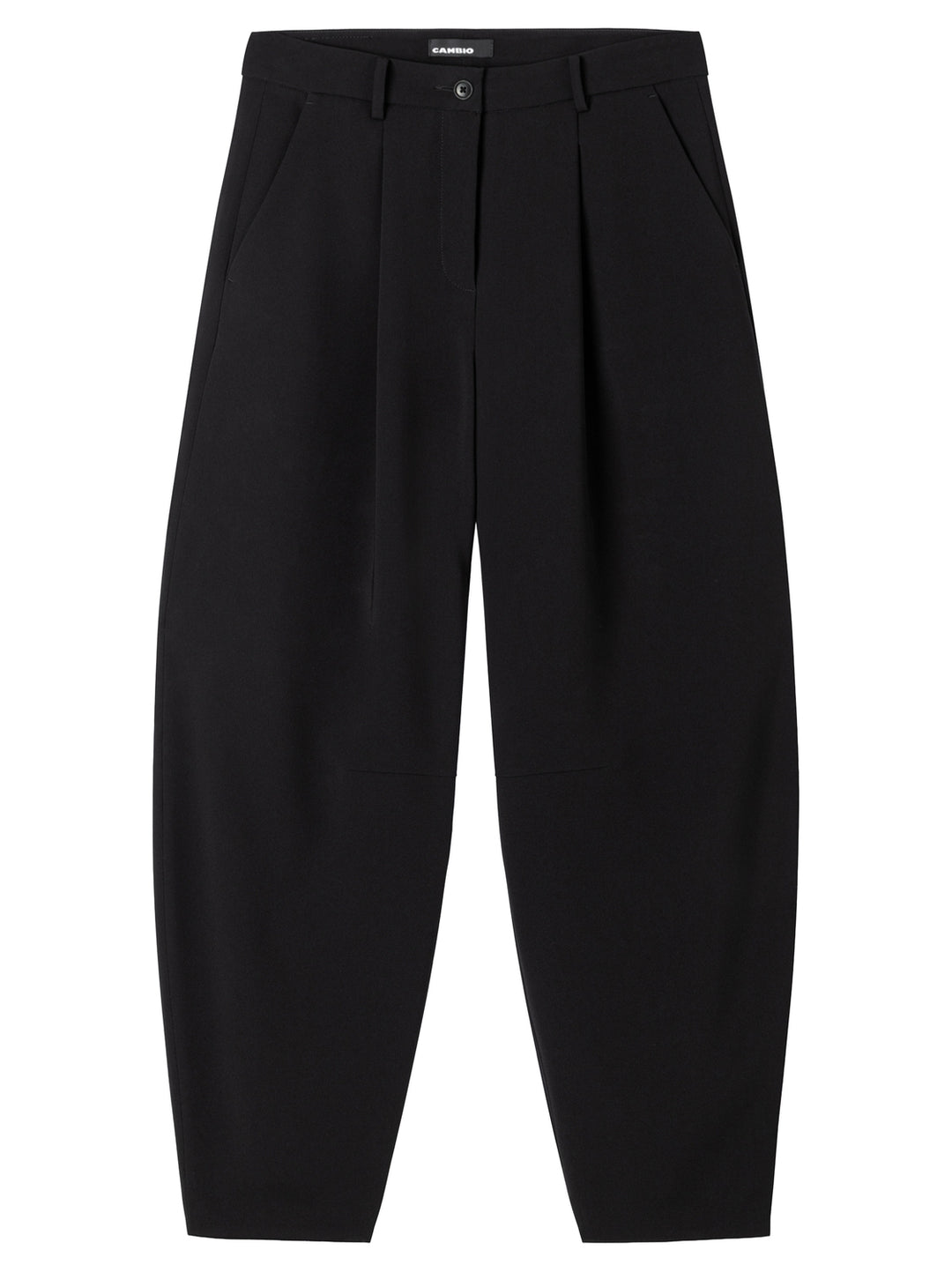 Cambio Elise Pantalon – Zwart-70% triacetaat, 30% polyester-DAMES BROEKEN-Zwart