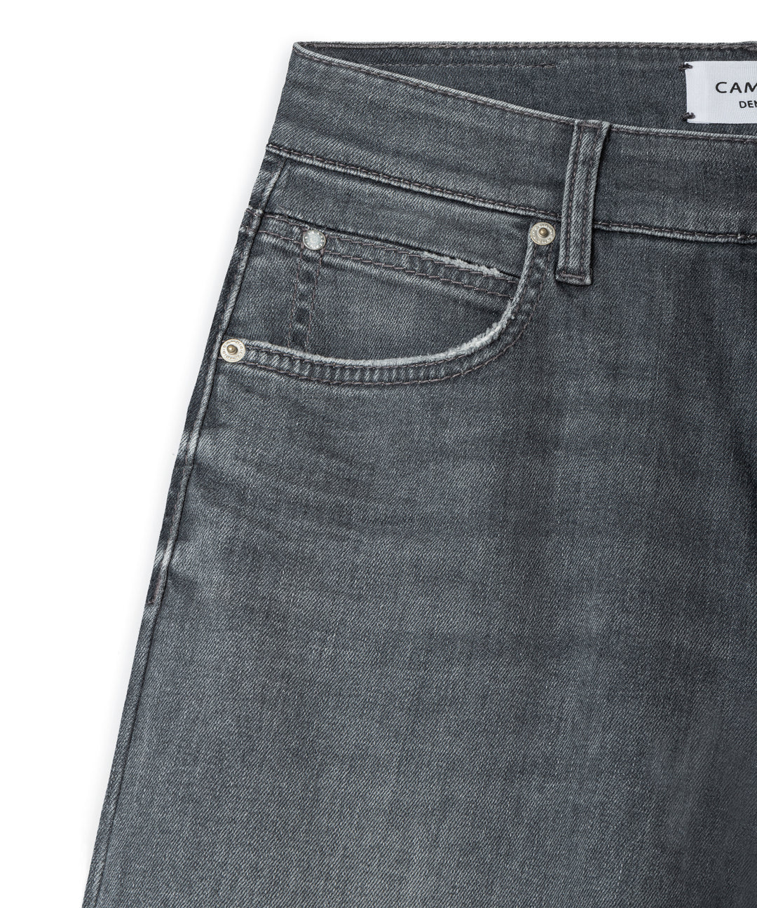 Cambio Elli Jeans – Grijs-92% katoen, 6% elastisch polyamide, 2% elastaan-DAMES BROEKEN-Grijs