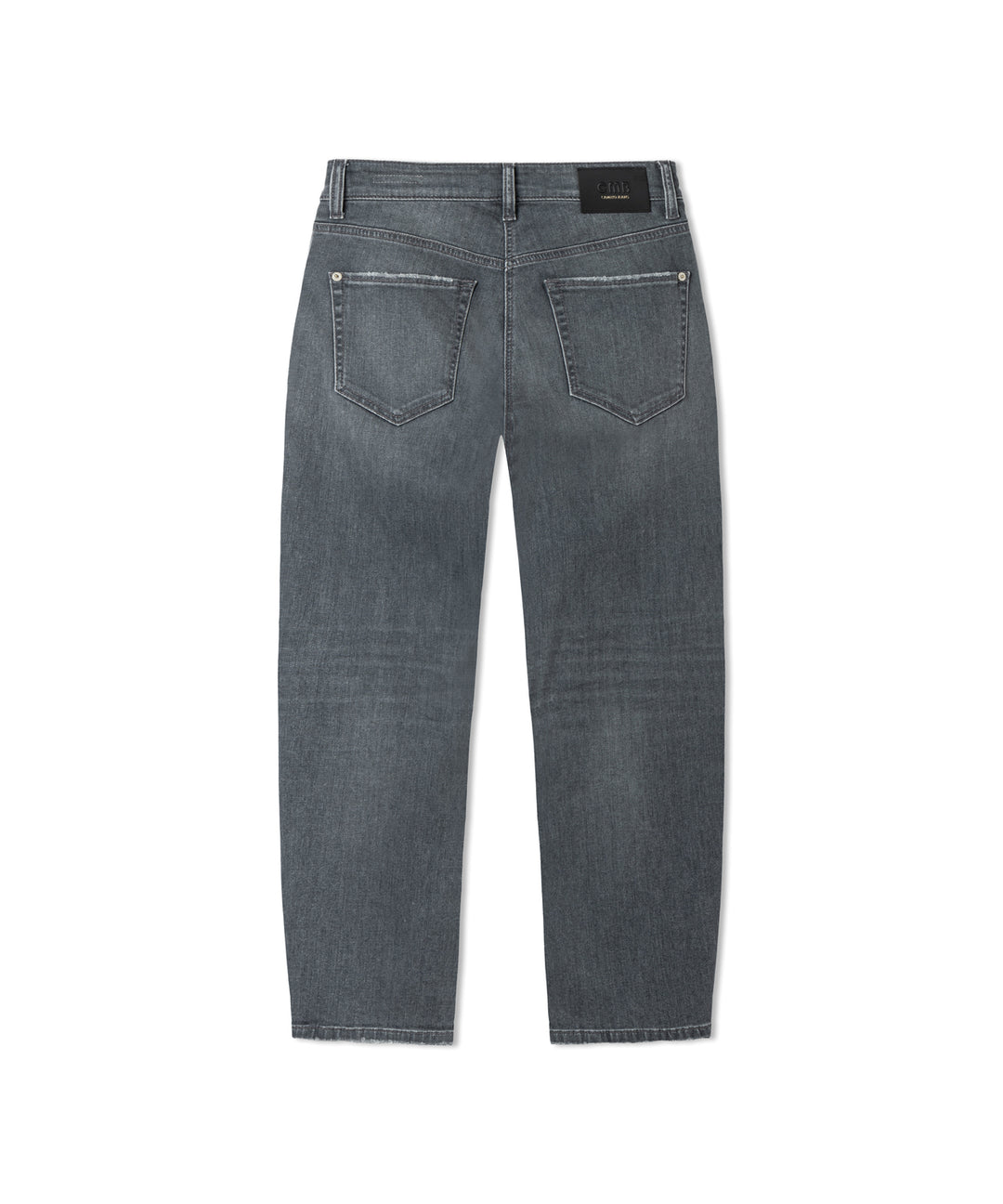 Cambio Elli Jeans – Grijs-92% katoen, 6% elastisch polyamide, 2% elastaan-DAMES BROEKEN-Grijs