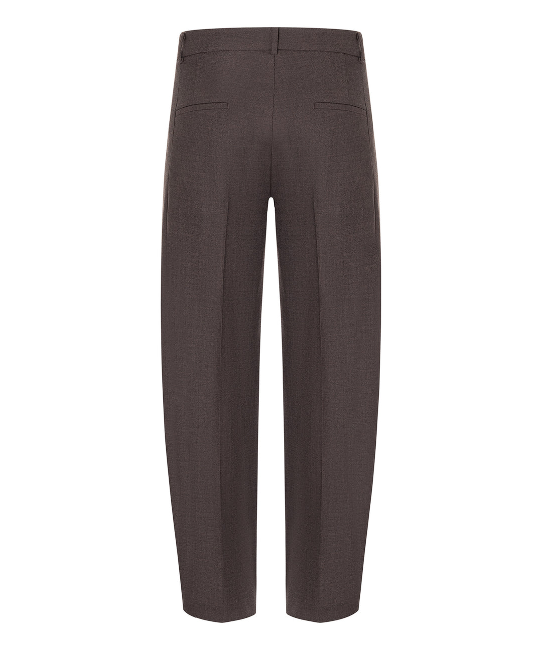 Cambio Elyssa Pantalon – Bruin-53% polyester, 43% wol, 4% elastaan-DAMES BROEKEN-Bruin