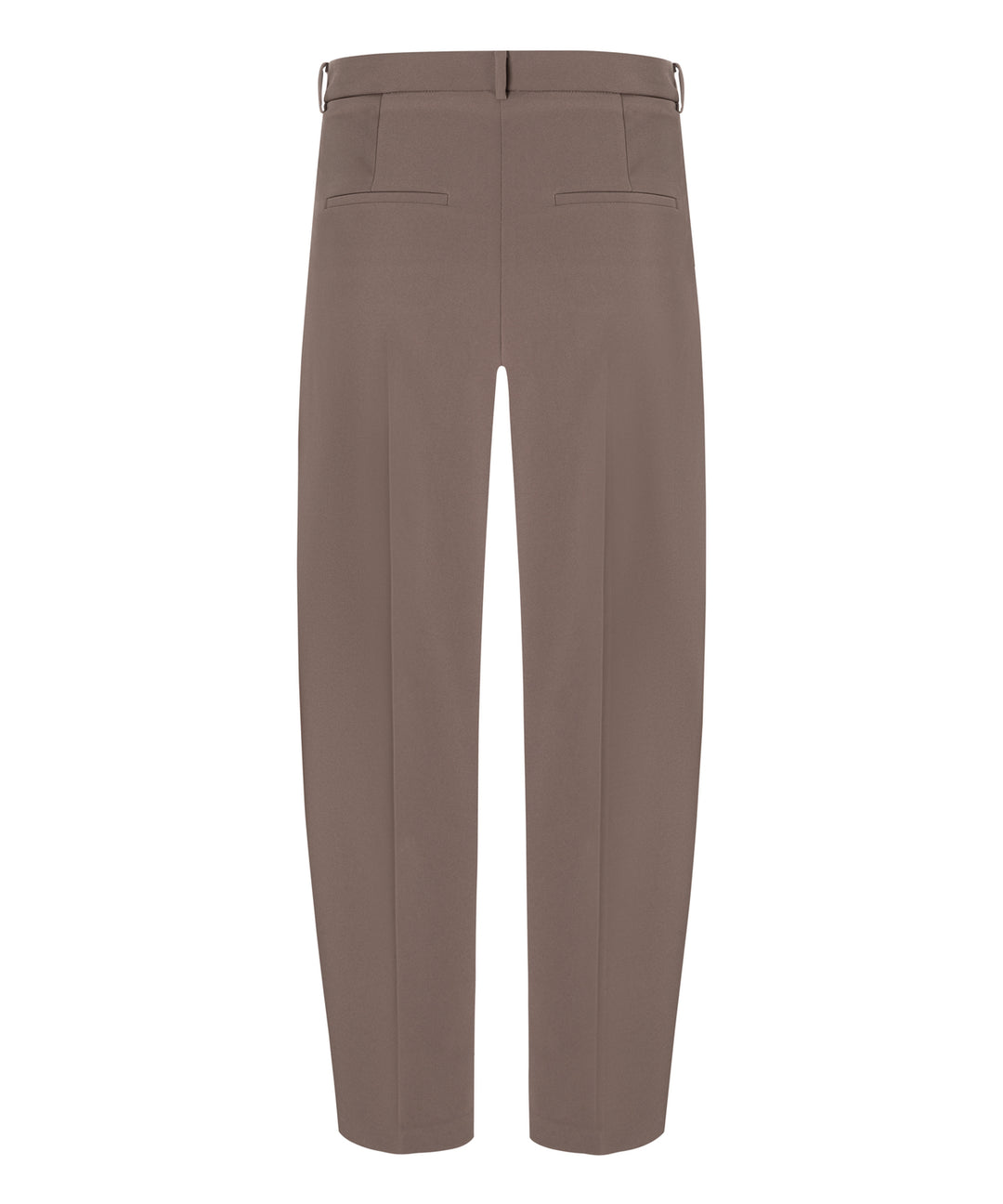 Cambio – Emilie Long Pantalon Bruin-90% polyester, 10% polyurethan-DAMES BROEKEN-Bruin