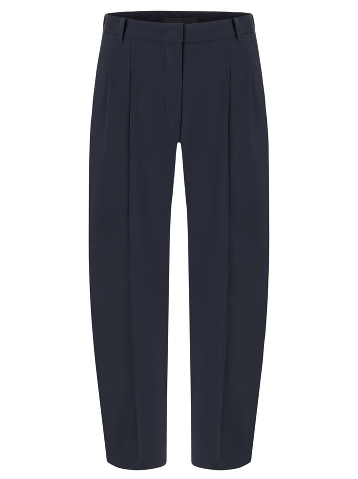 Cambio Emilie pantalon – Blauw-90% polyester, 10% polyurethaan-DAMES BROEKEN-Blauw